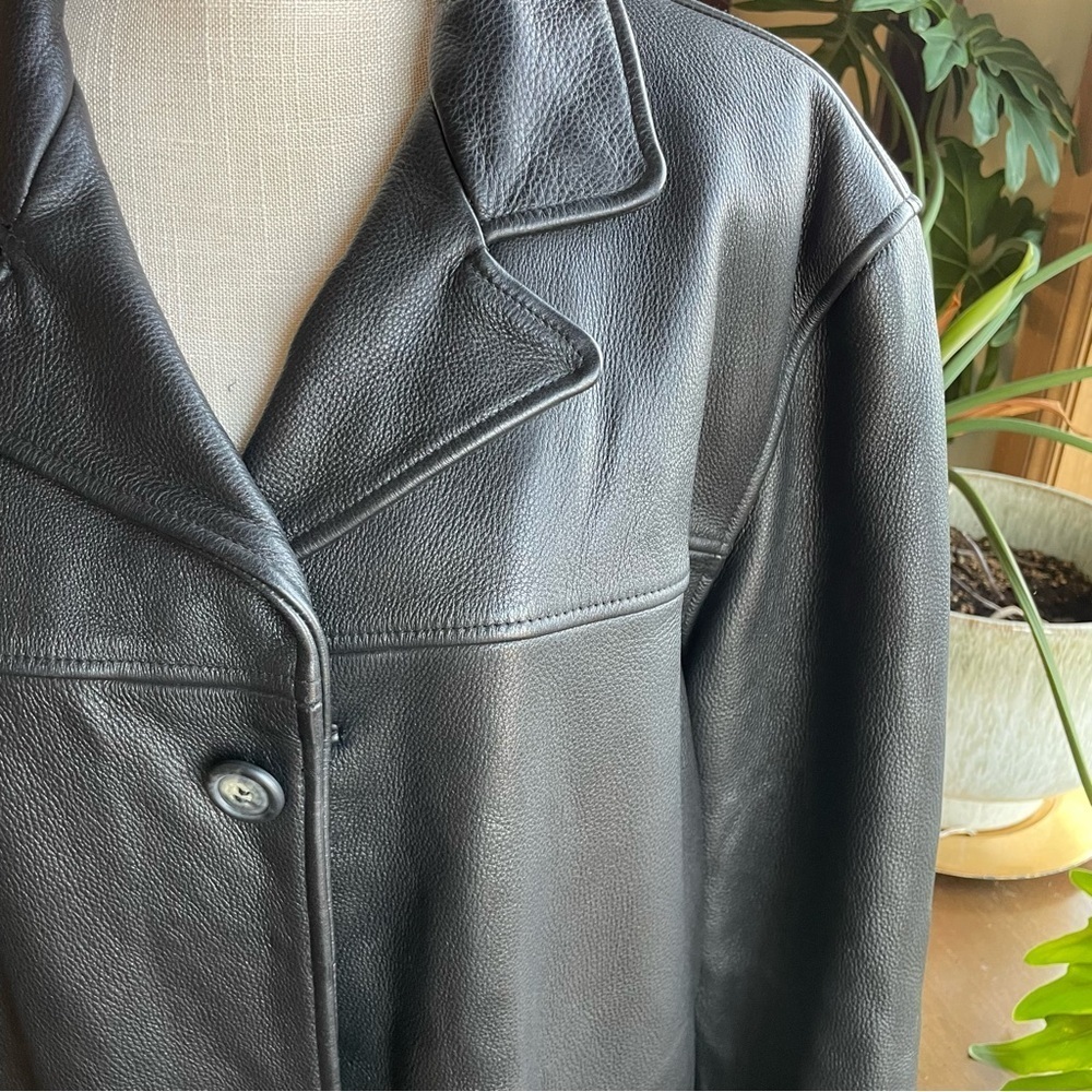 Vintage London Fog Leather Jacket - Picture 15 of 16